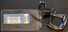 Load image into Gallery viewer, 2004 ACC World Cup of Hockey Finals Ticket + Lanyard Canada Beats Finland Vtg

