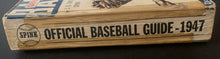 Load image into Gallery viewer, 1947+1948 Sporting News Baseball Official Guide Book MLB Vintage JG Taylor Spink
