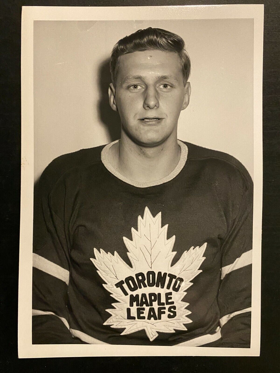 1950s NHL Hockey Type 1 Turofsky Photo Toronto Maple Leafs Ed Chadwick ...