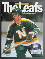 1982 Maple Leaf Gardens 50th Anniversary Program Toronto - Minnesota North Stars