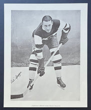Load image into Gallery viewer, 1933-34 Boston Bruins Program Insert NHL Hockey Photo Dit Clapper HOFer
