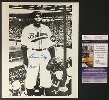 Load image into Gallery viewer, Leon Day Signed Baseball Photo Negro Leagues Baltimore Elite Giants JSA
