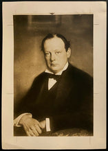 Load image into Gallery viewer, 1914 Winston Churchill United Kingdom Politician Prime Minister Vintage Photo
