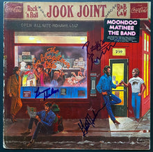 Load image into Gallery viewer, 1973 The Band Moondog Matinee Album Signed Helm Hudson Robertson Autographed LOA
