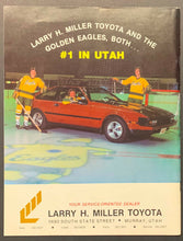 Load image into Gallery viewer, 1982 Central Hockey League 1st All Star Game Hockey Program CHL v Golden Eagles
