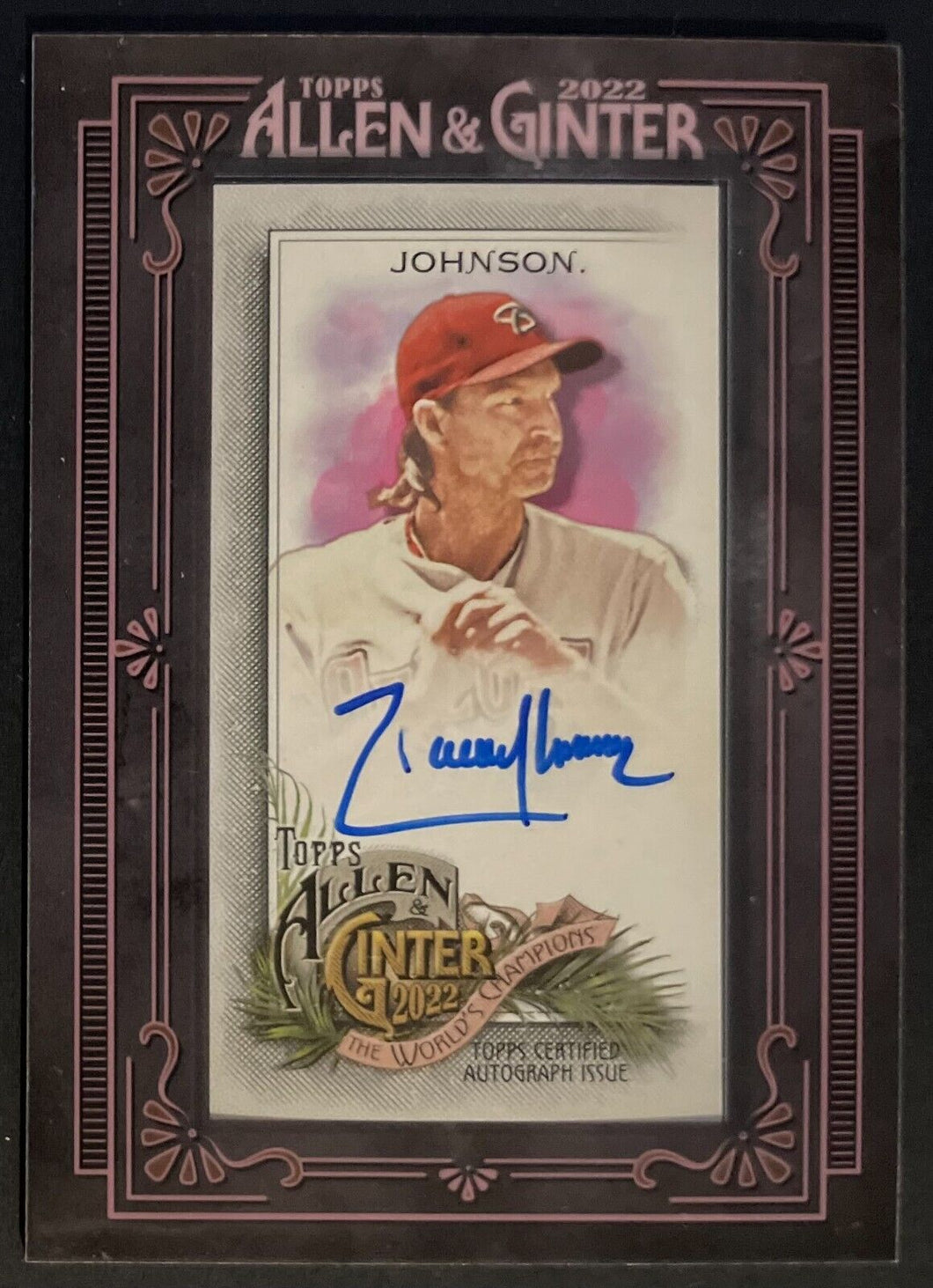 Randy Johnson Autographed Topps 2022 Allen & Ginter 10/25 Signed Baseb –  Glory Days Sports