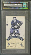 11/25/1998 Maple Leaf Gardens Ticket Last Season Toronto vs Vancouver Canucks
