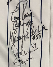 Load image into Gallery viewer, 2011 New York Yankees Roster Autographed Signed Jersey Derek Jeter Baseball MLB
