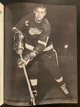 Load image into Gallery viewer, 1969 NHL Hockey Program Detroit Red Wings Montreal Canadiens + Stat Sheet Vtg
