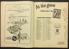 Load image into Gallery viewer, 1964 CFL Football Program Montreal Alouettes vs Hamilton Tiger-Cats Unscored
