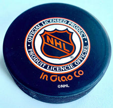 Load image into Gallery viewer, Lanny McDonald Signed Toronto Maple Leafs NHL Hockey Puck Autographed HOF 1992
