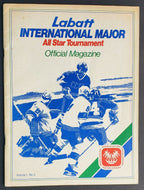 1978 London Gardens Labatt Cup Hockey Program Autographed By Roger Neilson