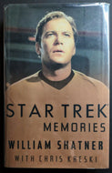 1993 William Shatner Signed First Edition Star Trek Memories Autographed JSA