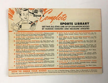 Load image into Gallery viewer, 1945 Want To Be A Baseball Champion&#39;? Bob Feller cover By General Mills Vintage
