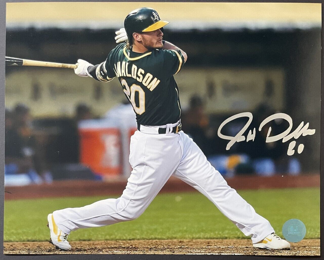 Josh Donaldson Autographed Signed Oakland A's MLB Baseball Photo AJ COA