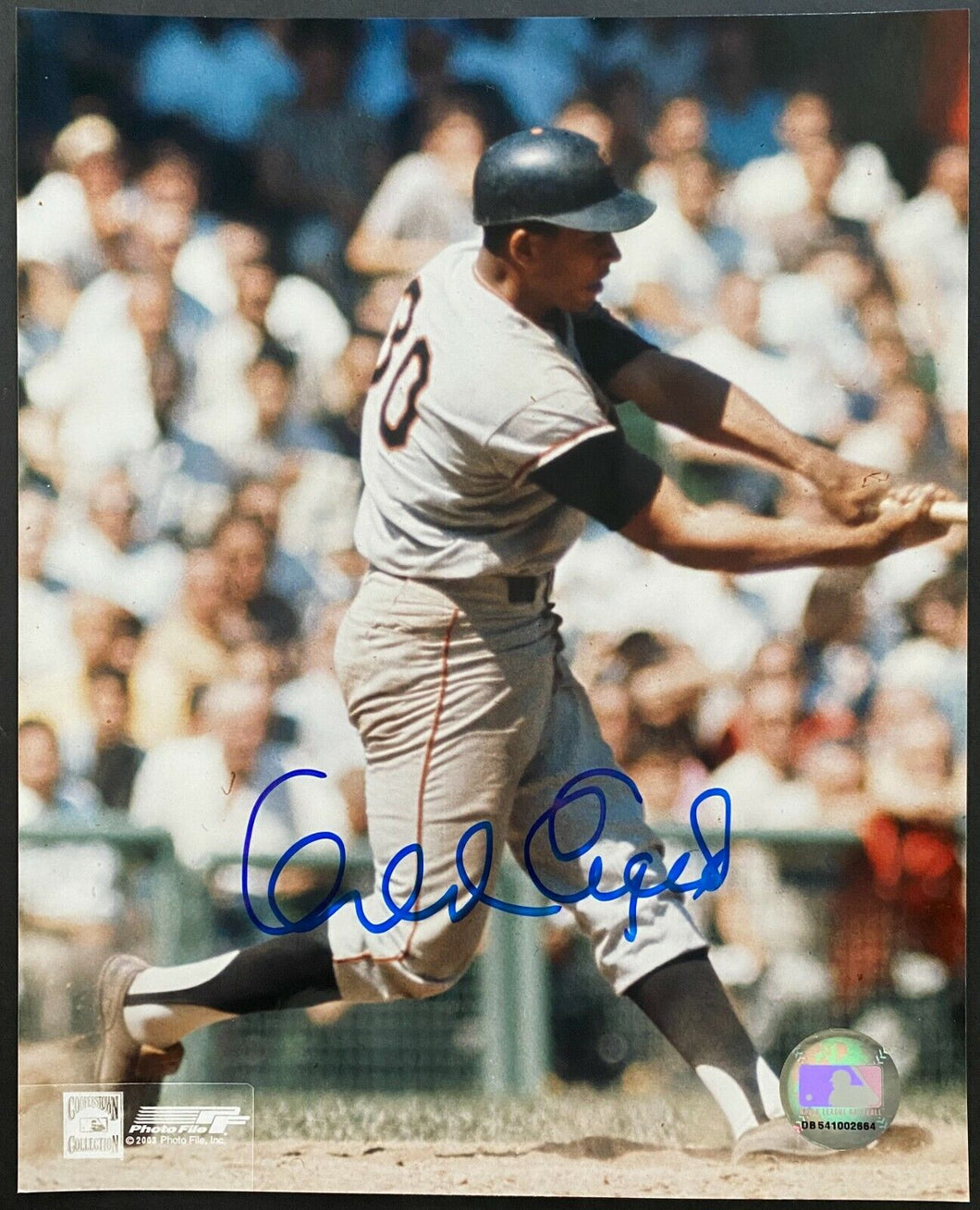 Signed MLB Baseball San Francisco Giants Orlando Cepeda Autographed Photo HOFer