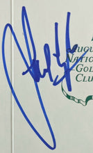 Load image into Gallery viewer, 1988 Masters Golf Champion Sandy Lyle Autographed Signed Scorecard 1998 Issued

