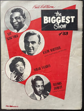 Load image into Gallery viewer, 1952 The Biggest Show Fall Tour Concert Program Headliner Multi Autographed JSA
