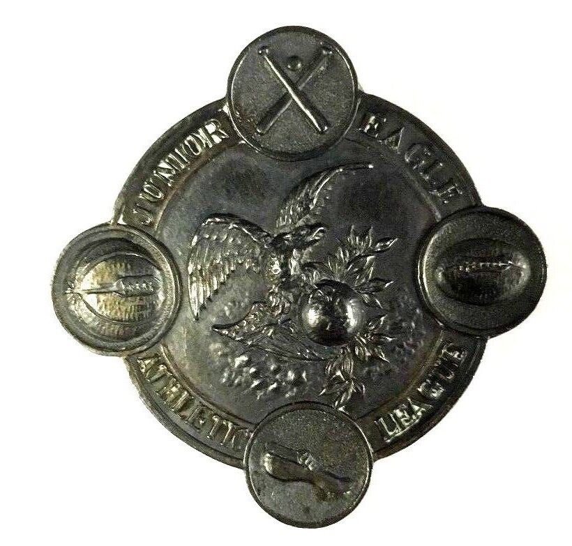 1911 Football Championship Medal Loyolas Sterling Silver 19 Grams Pendent
