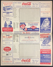 Load image into Gallery viewer, 1948 MLB Baseball Scorebook Chicago White Sox vs Washington Senators Unscored
