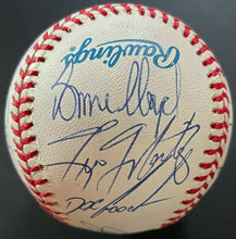 Load image into Gallery viewer, 1996 World Series Champs New York Yankees Team Signed Baseball x22 Jeter JSA LOA

