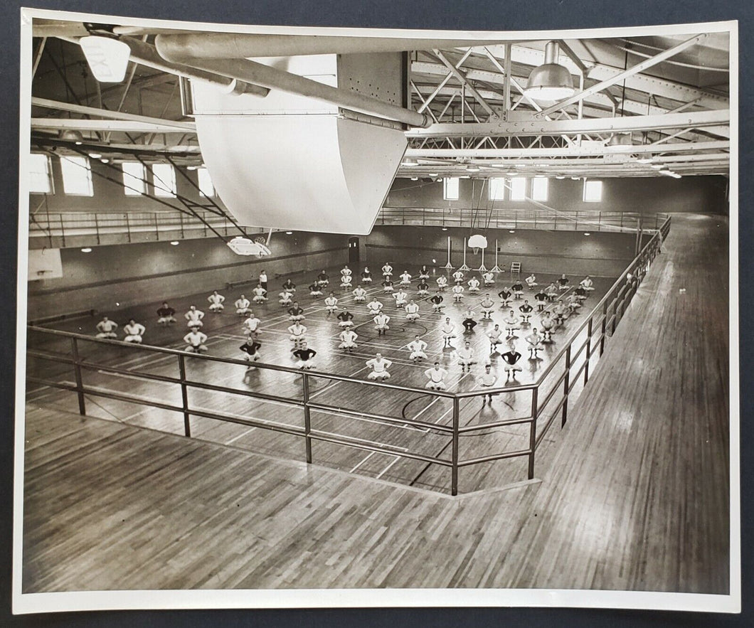 1940's Royal Canadian Navy Training - Official Royal Canadian Photo Vintage