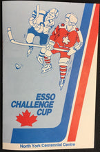 Load image into Gallery viewer, 1986 Esso Challenge Cup Hockey Program NHLers Lineup Scott Stevens Eric Lindros
