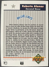 Load image into Gallery viewer, Roberto Alomar Autographed 1992 Upper Deck Baseball Card Signed MLB Blue Jays
