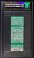 1991 The Tragically Hip Carlisle Ontario iCERT Authenticated Concert Ticket