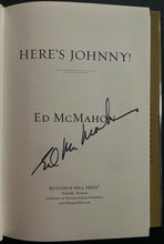 Load image into Gallery viewer, Ed McMahon Autographed 2005 Hard Cover Book Here's Johnny Signed Celebrity COA
