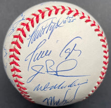 Load image into Gallery viewer, 1999 Cleveland Indians Team Autographed Signed Baseball AL Central Champs JSA
