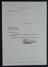 Load image into Gallery viewer, 1988 Malcolm S. Forbes Autographed On Forbes Magazine Letterhead LOA
