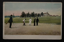 Load image into Gallery viewer, 1905 Augusta Georgia Hampton Terrace Hotel Grounds Golf Postcard Vintage
