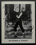 Autographed Signed + Inscription Jon Bowzer Bauman Photo Sha Na Na Music VTG