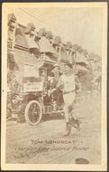1909 Canadian Onondaga Tom Longboat Distance Runner Photo Vintage Postcard Rare