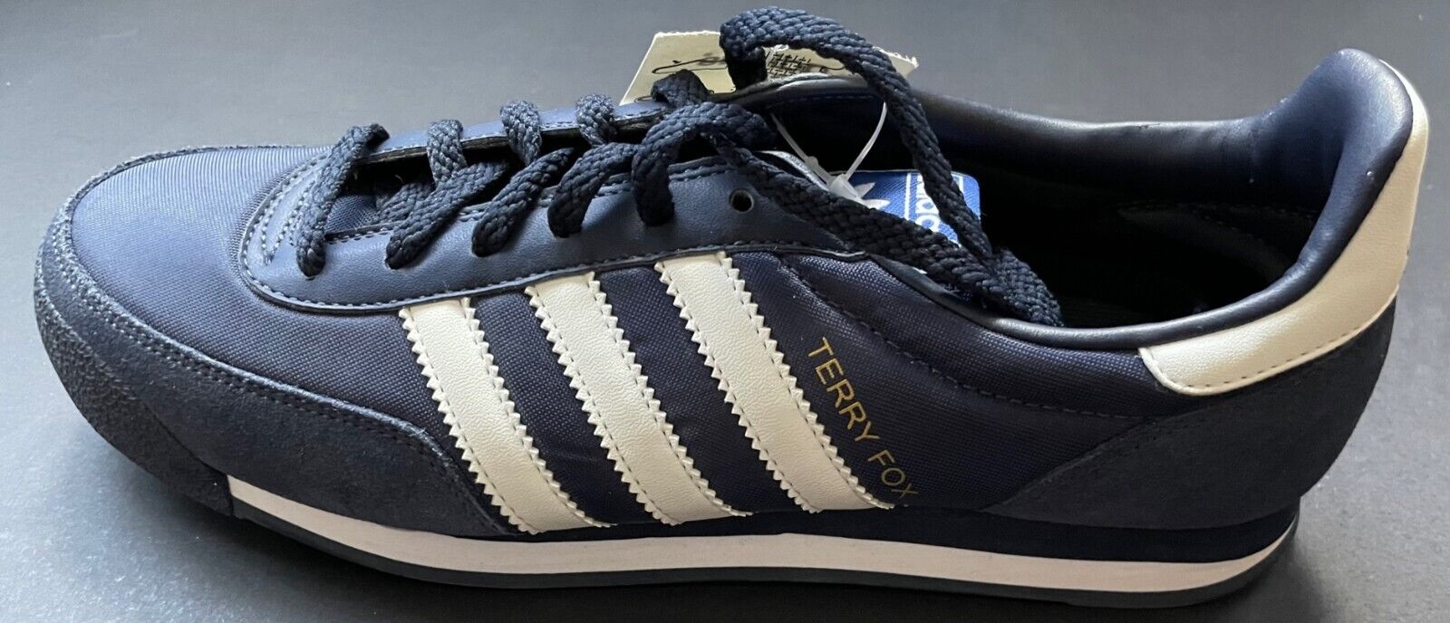 Terry Fox 25th Anniversary Adidas Orion Shoes 1980 Marathon Of Hope Si –  Glory Days Collectibles