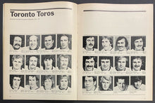 Load image into Gallery viewer, 1973 WHA Hockey Game Program Toronto Toros Houston Aeros Varsity Arena Howe
