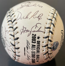 Load image into Gallery viewer, 2003 National League All-Star Game Team Signed Baseball x25 Autographed MLB LOA
