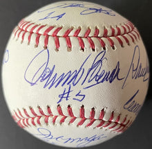 Load image into Gallery viewer, MLB Big Red Machine Multi Signed Baseball x8 Autographed Cincinnati Reds PSA LOA
