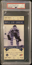 Load image into Gallery viewer, 1998 Toronto Maple Leafs Vtg Hockey Ticket Memories &amp; Dreams Hap Day NHL PSA 4
