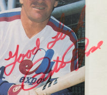 Load image into Gallery viewer, Pete Rose Autographed Plaque Photo Postcard Montreal Expos Reds Signed MLB
