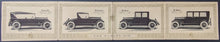 Load image into Gallery viewer, 1922 Durant Motors Of Canada Fold Out Brochure Catalogue Promotion 6 Cylinder
