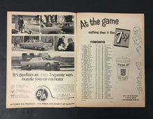 Load image into Gallery viewer, 1963 Toronto Argos CFL Football Program Vs Edmonton Eskimos CNE Stadium
