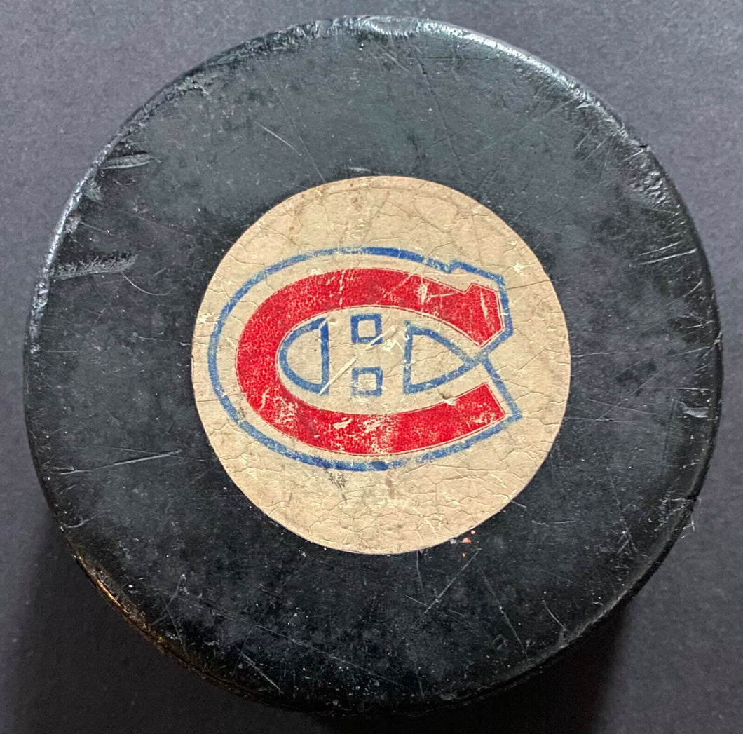 Montreal Canadiens Viceroy NHL Hockey Game Puck Variation 1973-1983