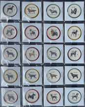 Load image into Gallery viewer, 1960 Humpty Dumpty + Hunters Potato Chips Full Set of 60 Dog Token Plastic Coins
