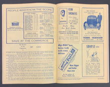 Load image into Gallery viewer, 1961 Maple Leaf Gardens NHL Hockey Program Tim Horton Cover Leafs vs Blackhawks
