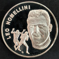 1972 Leo Nomellini Pro Football Hall Of Fame Medal Franklin Mint 1 Troy Oz NFL