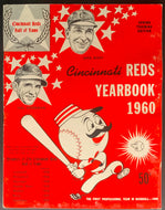 1960 Cincinnati Reds Yearbook MLB Baseball Season Year Book Hall Of Fame