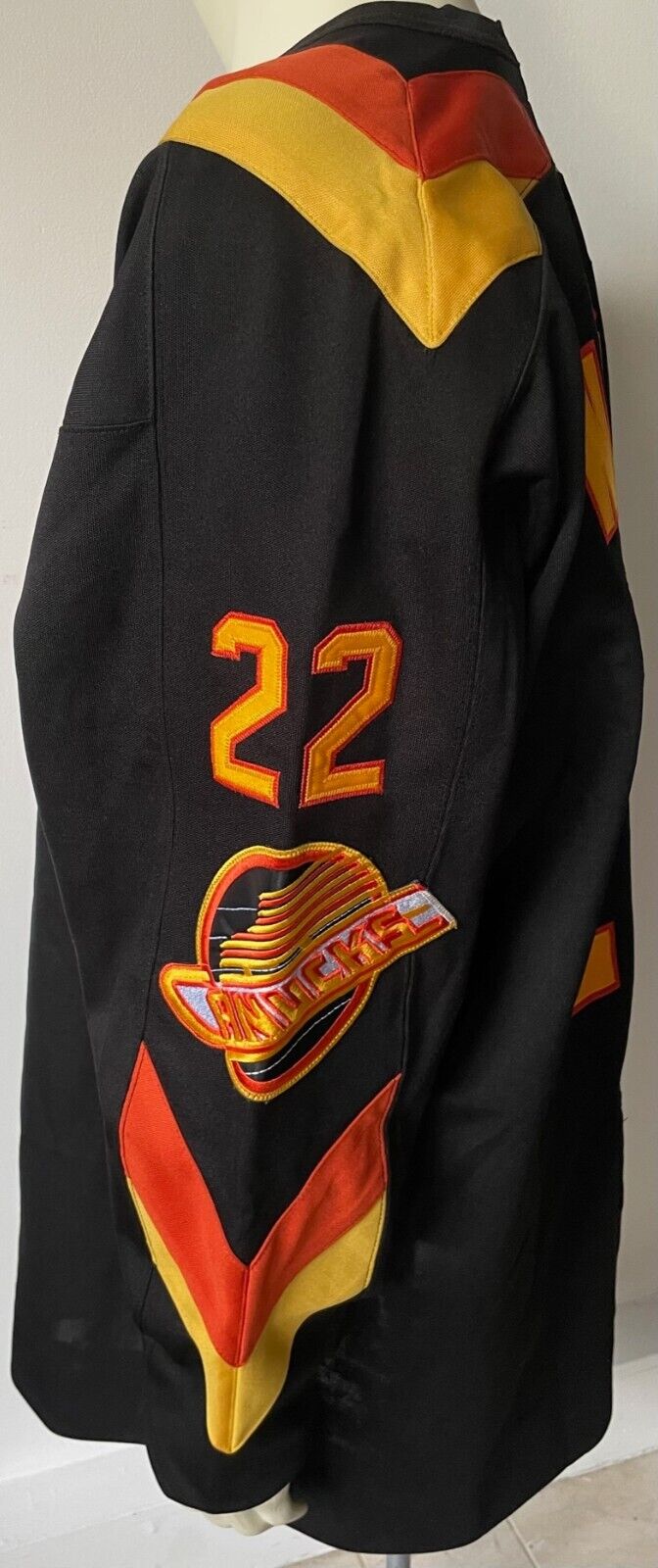 Tiger Williams Vancouver Canucks Mitchell And Ness NHL Jersey Size 56 XXXL  – Rare VNTG
