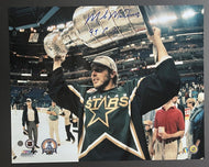 Mike Modano Autographed Signed Large NHL Hockey Photo Dallas Stars 91 Cup COA